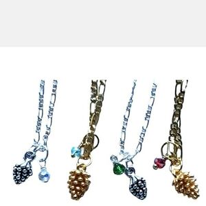Free With Purchase, Pinecone Necklace.